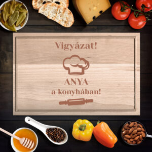 Anya a konyhában vágódeszka - xxl