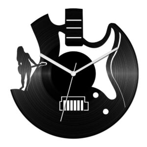 Elektromos gitár bakelit óra