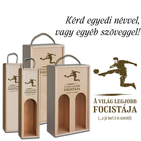 Fa dupla bortartó ablakos - Focistának