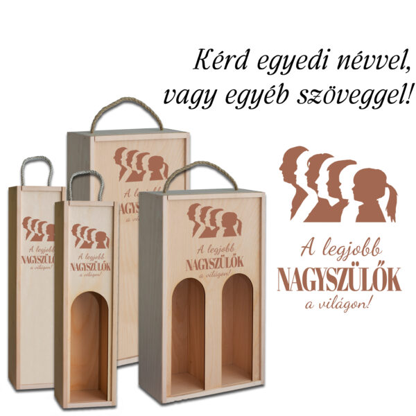 Fa dupla bortartó ablakos - Legjobb Nagyszülők a világon