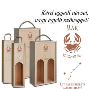 Fa dupla bortartó ablakos - Rák