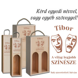 Fa dupla bortartó ablakos - Színész
