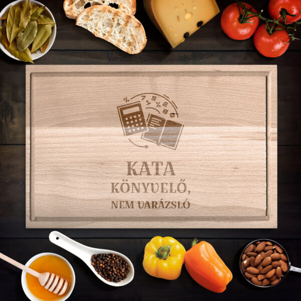 Könyvelő vágódeszka - xxl