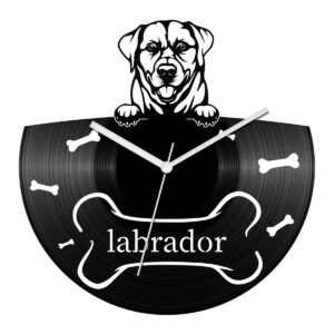 Labrador bakelit óra
