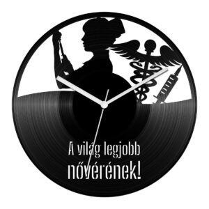 Nővér bakelit óra