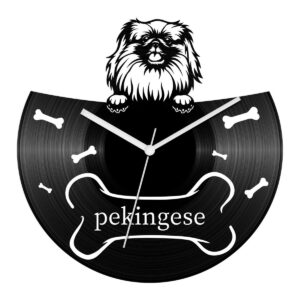 Pekingi palotapincsi bakelit óra