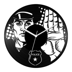 Rendőri igazoltatás bakelit óra