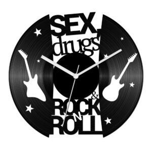 Sex, drugs and rock 'n' roll bakelit óra