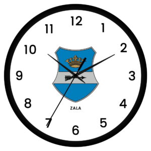 Zala megye címeres falióra